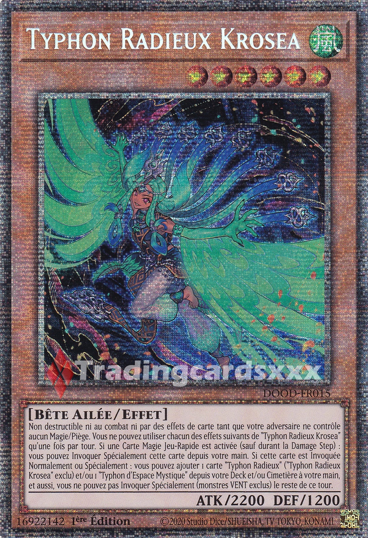 Yu-Gi-Oh! Typhon Radieux Krosea : STAR DOOD-FR015