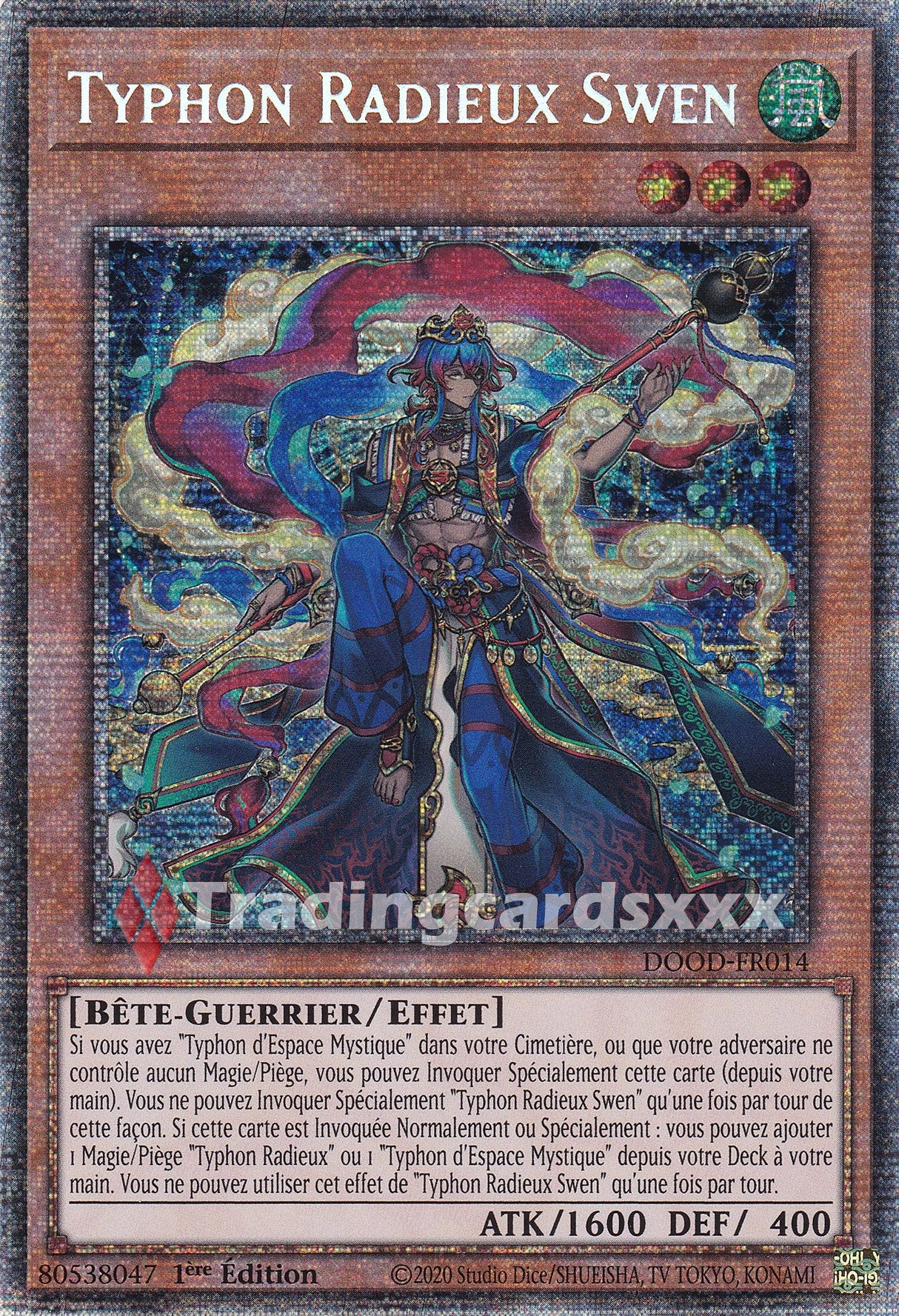 Yu-Gi-Oh! Typhon Radieux Swen : STAR DOOD-FR014