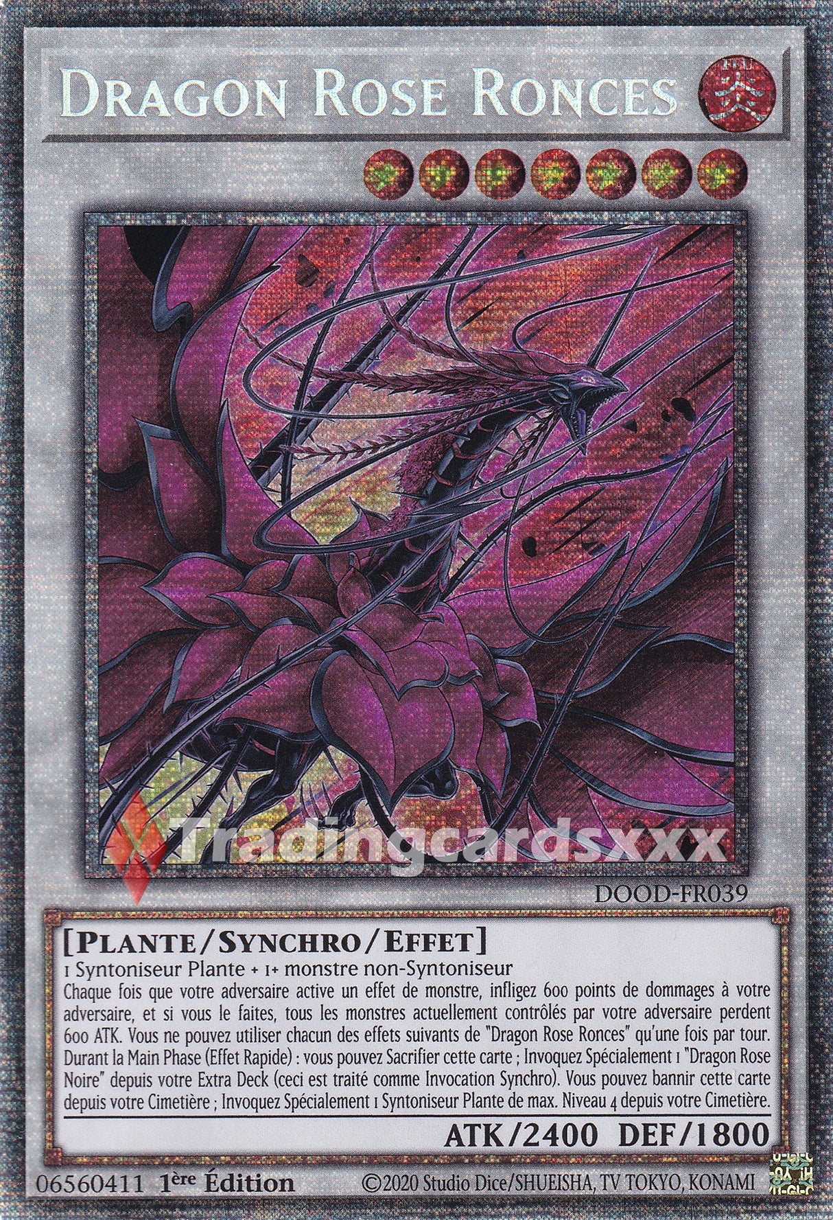 Yu-Gi-Oh! Dragon Rose Ronces : STAR DOOD-FR039