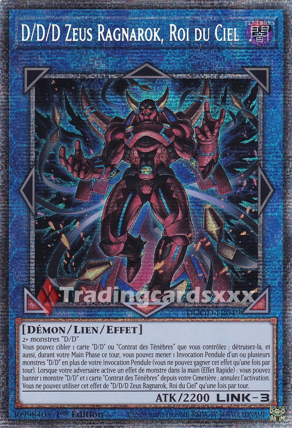 Yu-Gi-Oh! D/D/D Zeus Ragnarok, Roi du Ciel : STAR DOOD-FR049