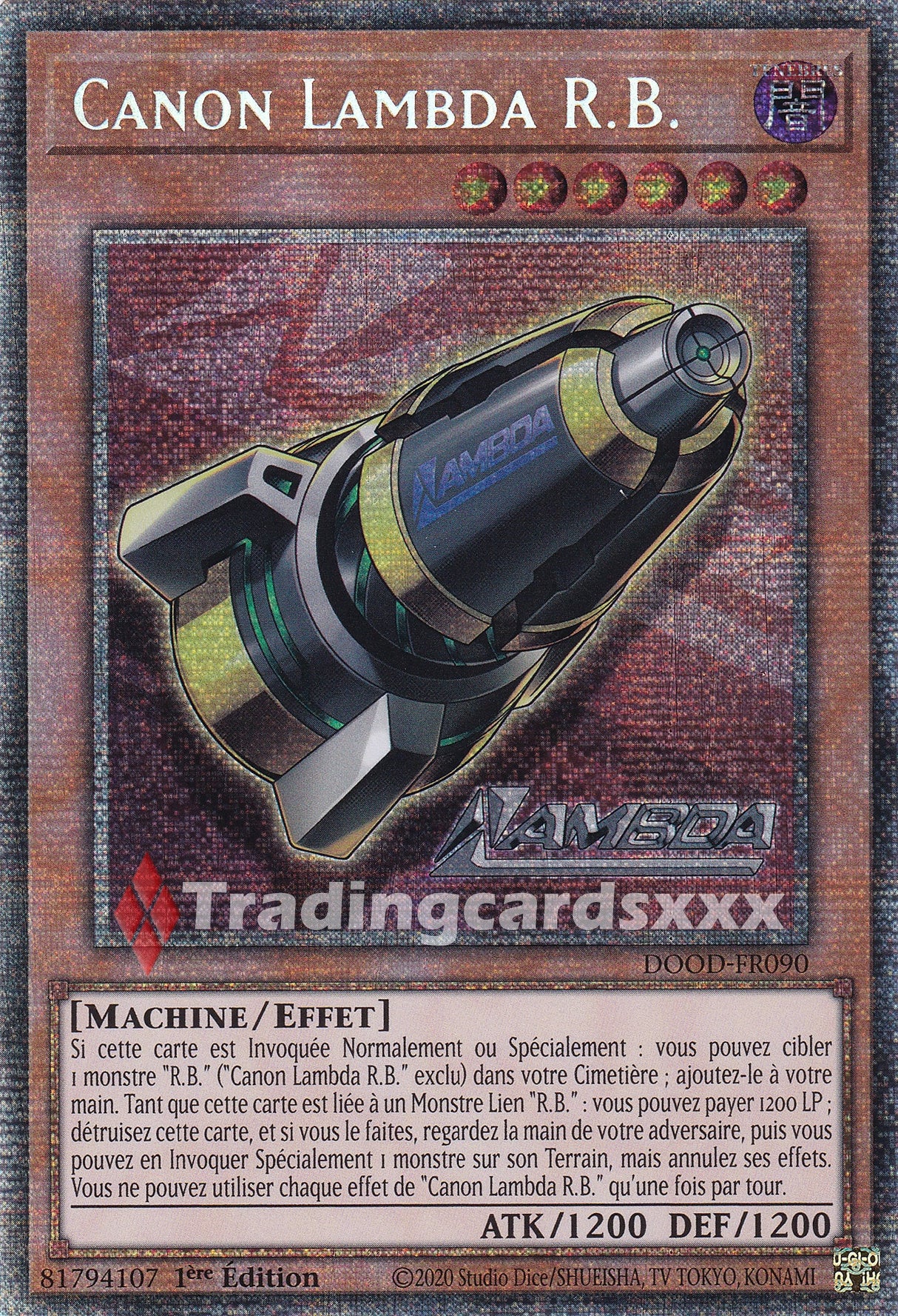 Yu-Gi-Oh! Canon Lambda R.B. : STAR DOOD-FR090