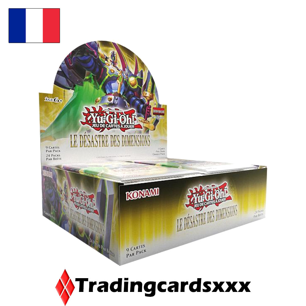 Yu-Gi-Oh! Display de 24 boosters : Le Désastre des Dimensions