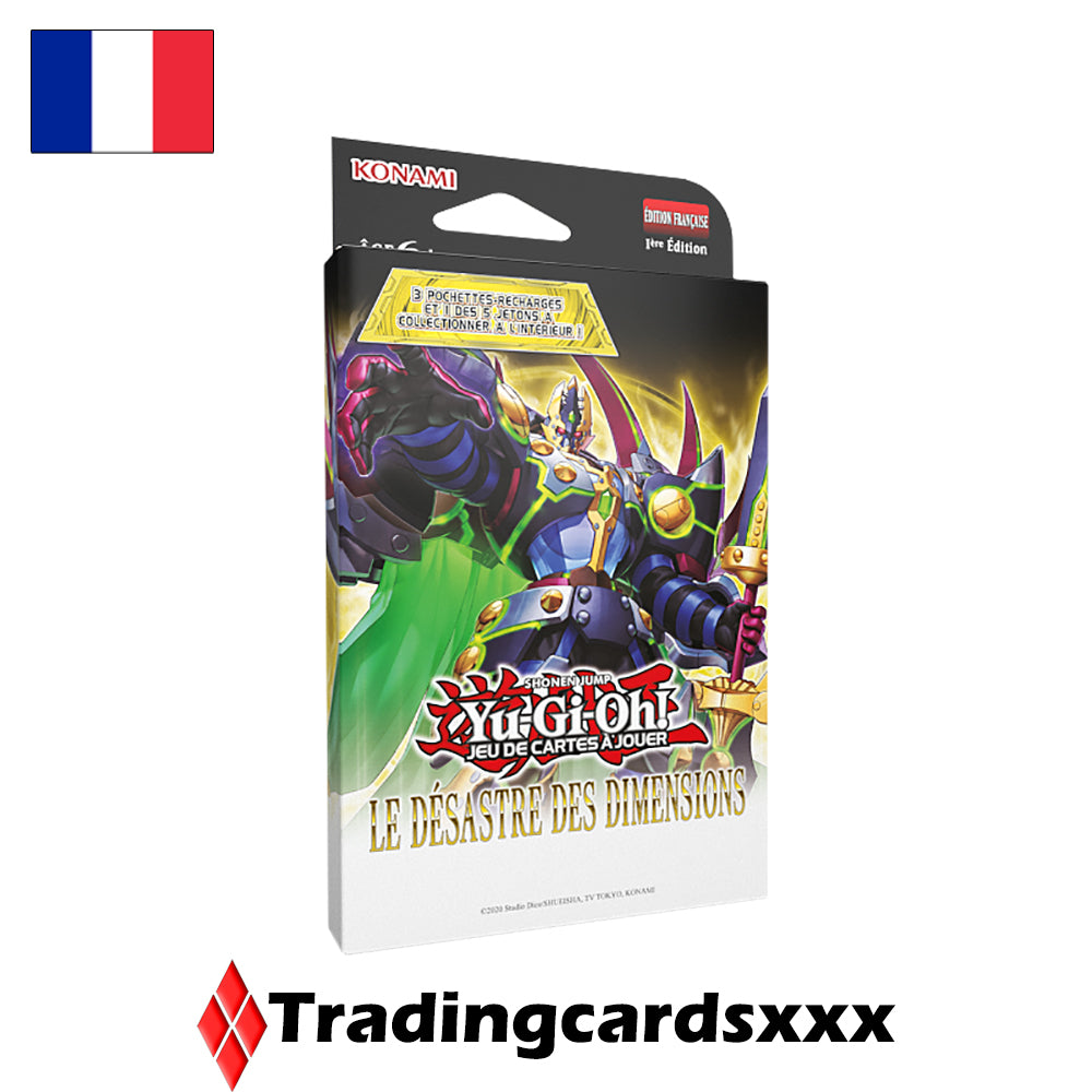 Yu-Gi-Oh! Carton de 12 packs de 3 boosters : Le Désastre des Dimensions