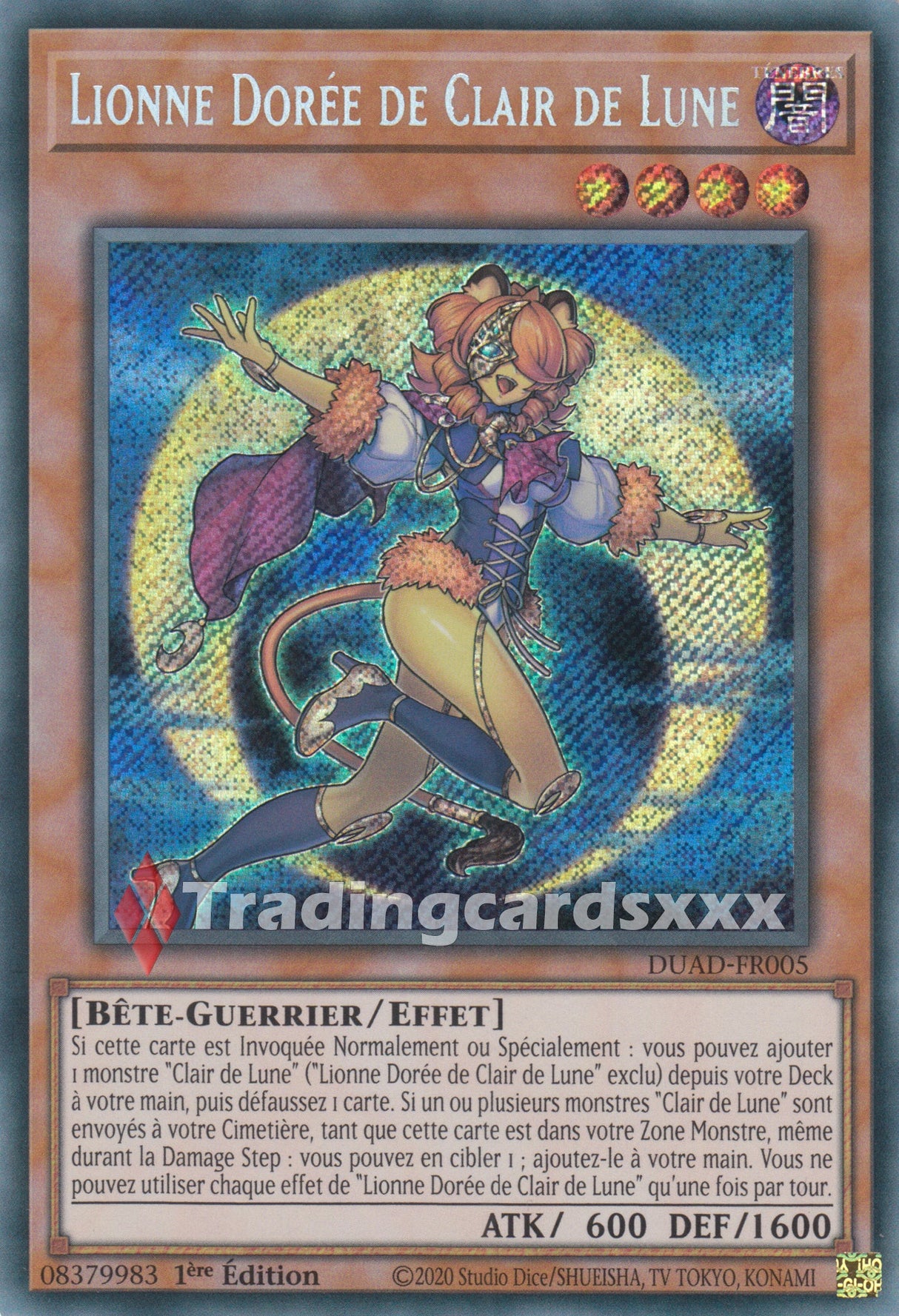 Yu-Gi-Oh! Lionne Dorée de Clair de Lune : SE DUAD-FR005