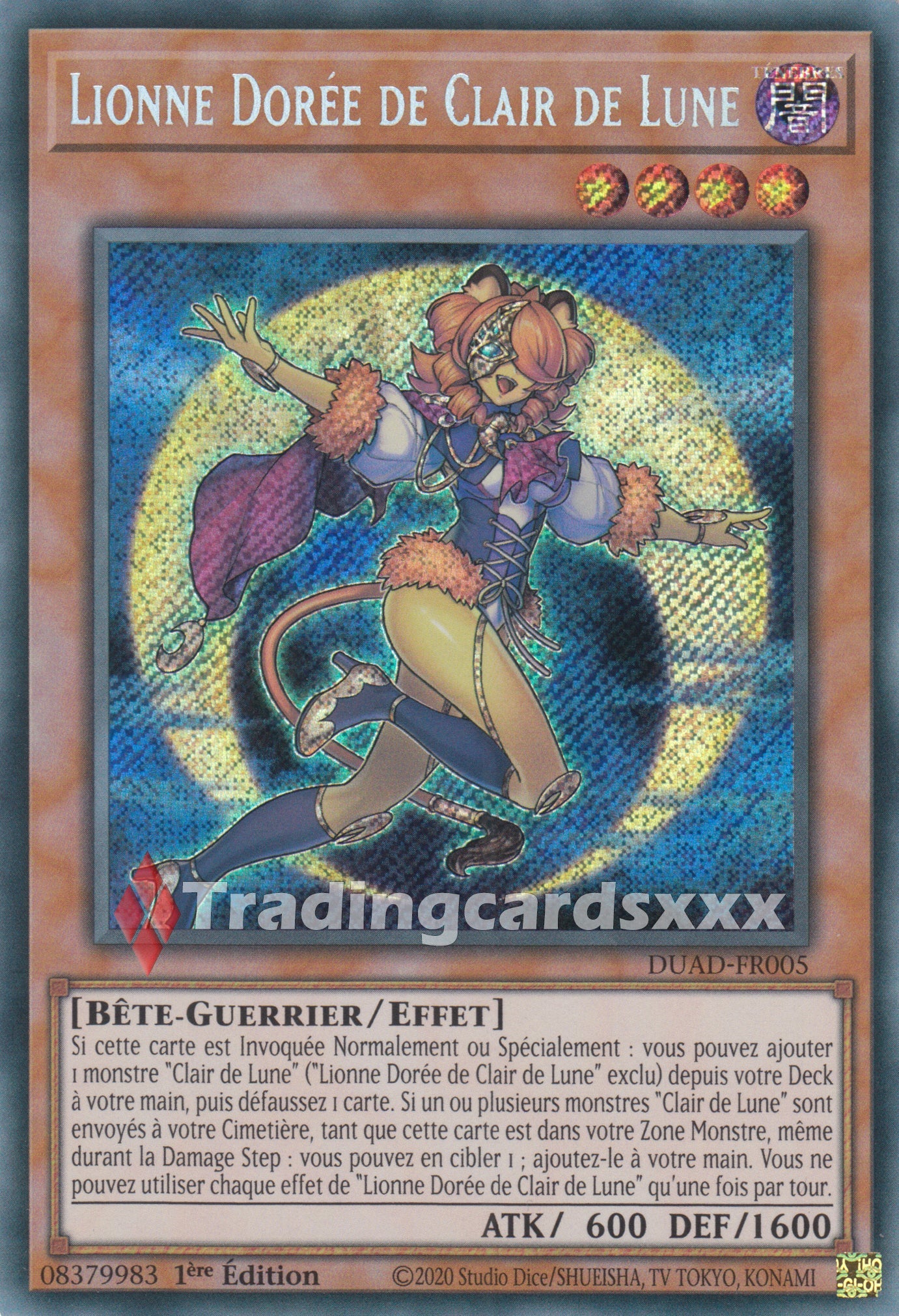 Yu-Gi-Oh! Lionne Dorée de Clair de Lune : SE DUAD-FR005