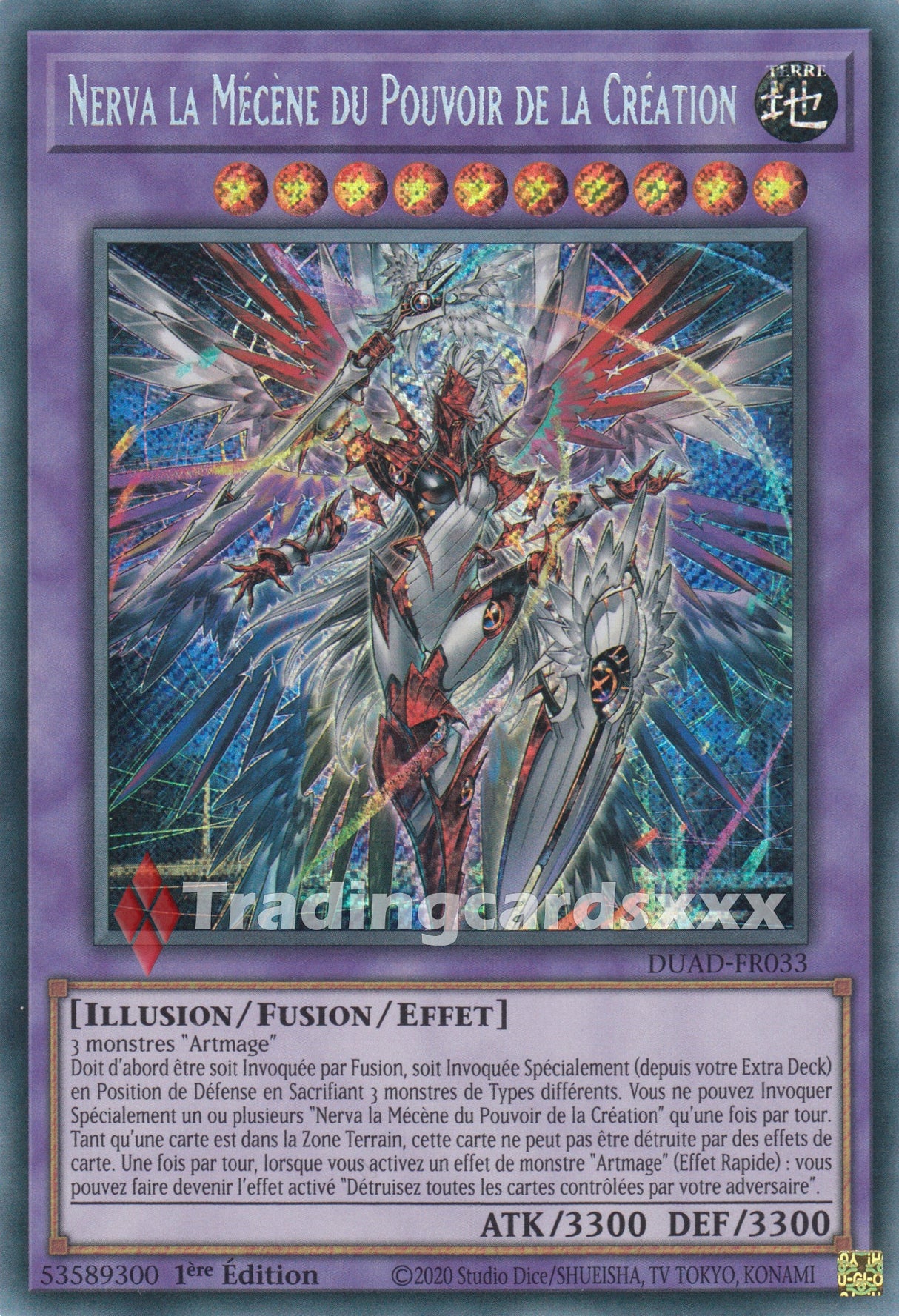 Yu-Gi-Oh! Nerva la Mécène du Pouvoir de la Création : SE DUAD-FR033