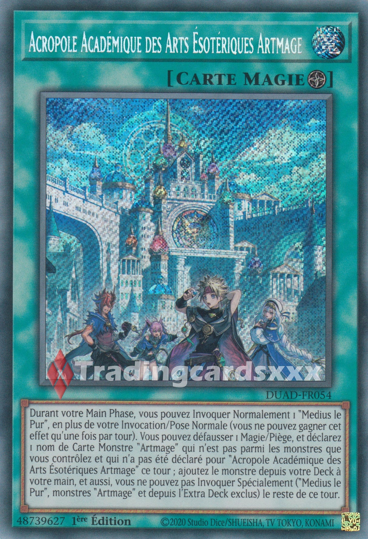 Yu-Gi-Oh! Acropole Académique des Arts Ésotériques Artmage : SE DUAD-FR054