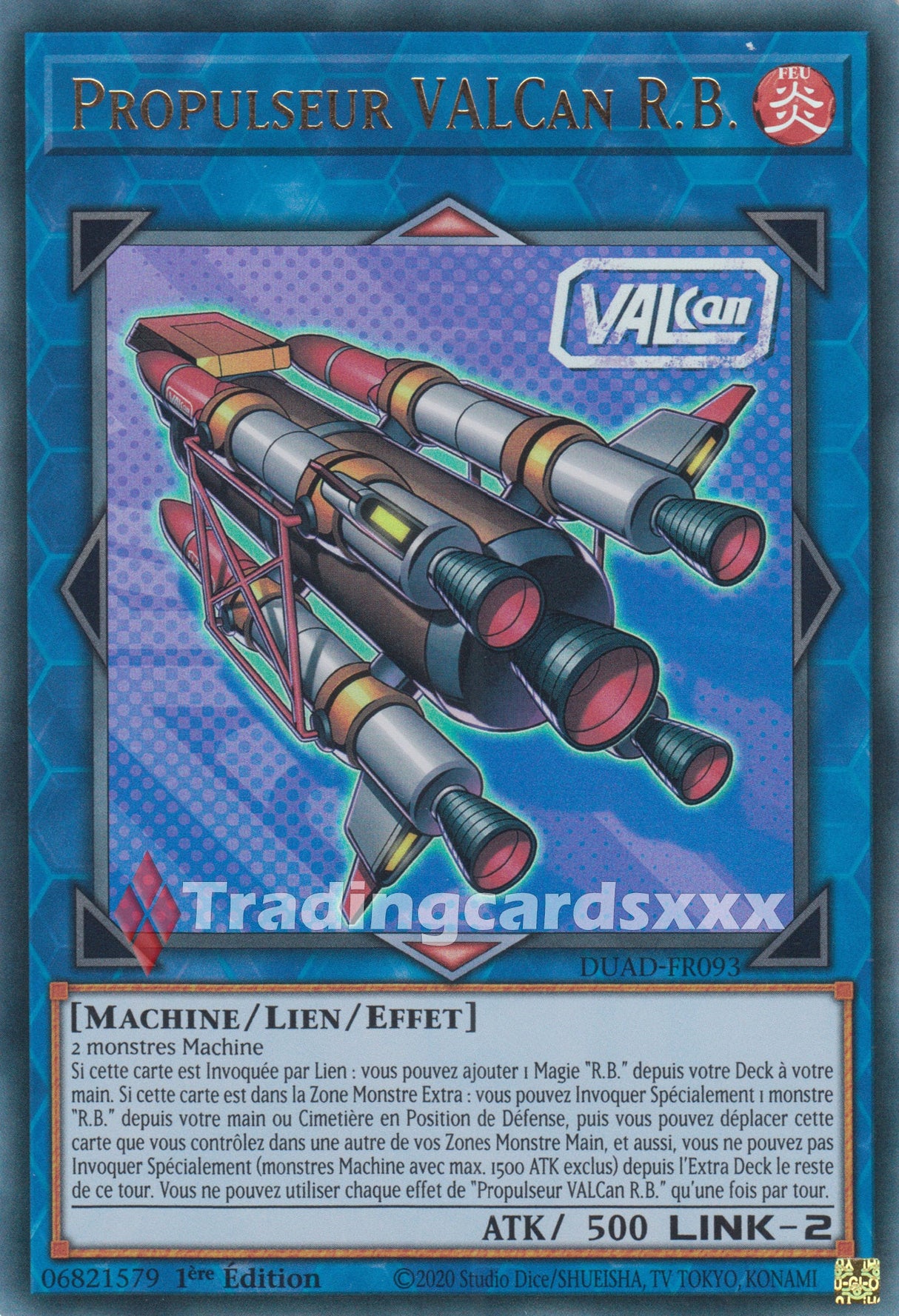 Yu-Gi-Oh! Propulseur VALCan R.B. : UR DUAD-FR093
