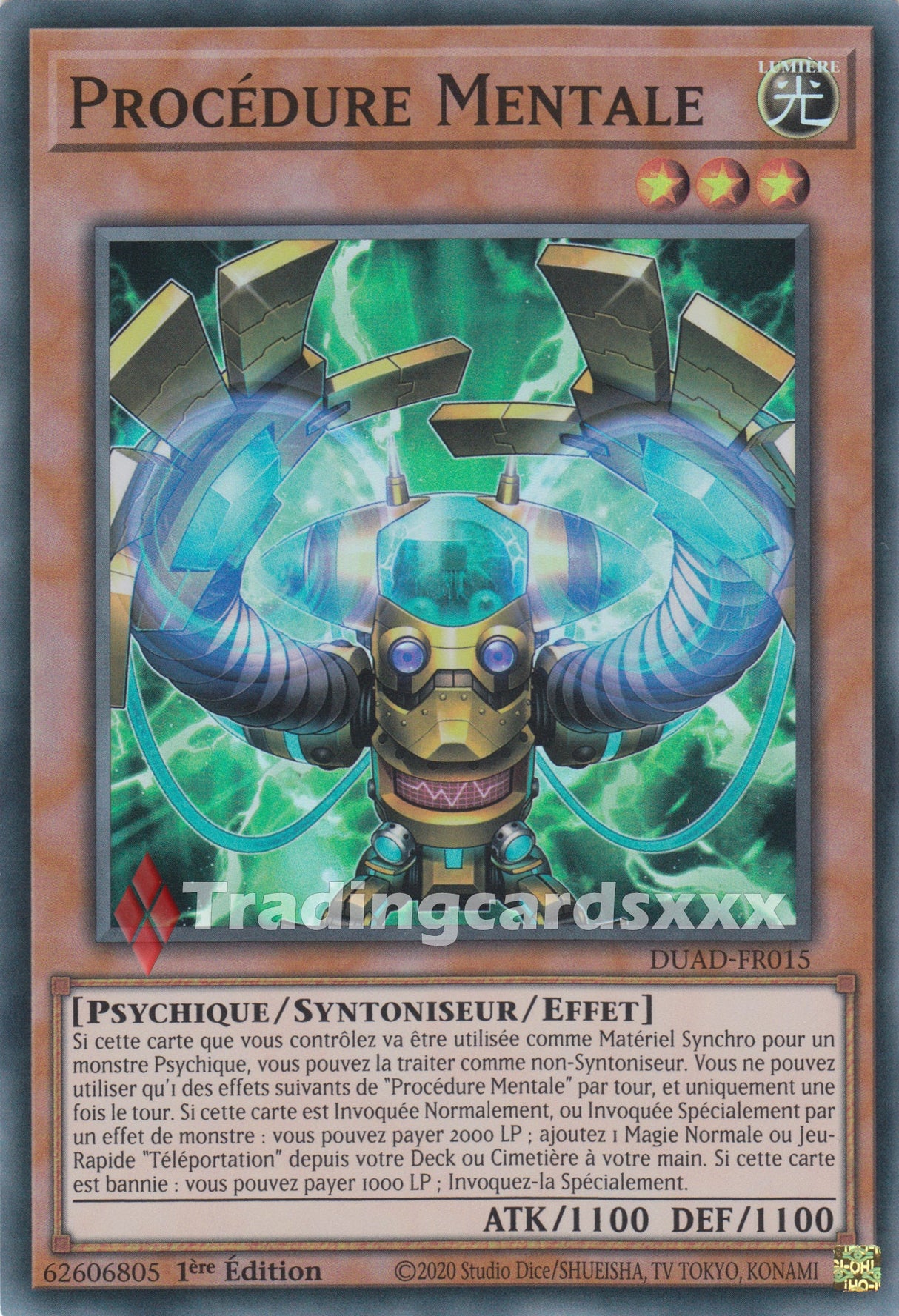 Yu-Gi-Oh! Procédure Mentale : SR DUAD-FR015