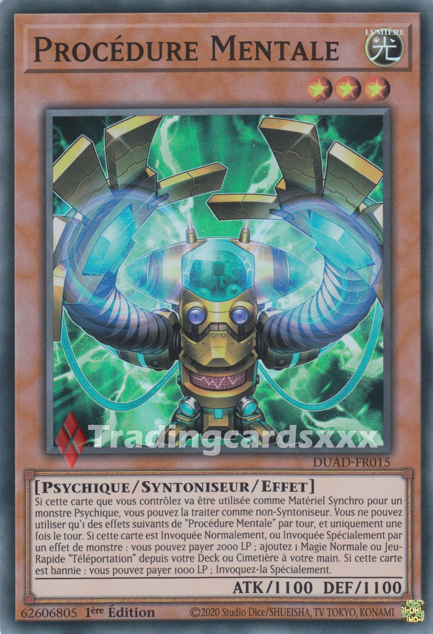 Yu-Gi-Oh! Procédure Mentale : SR DUAD-FR015