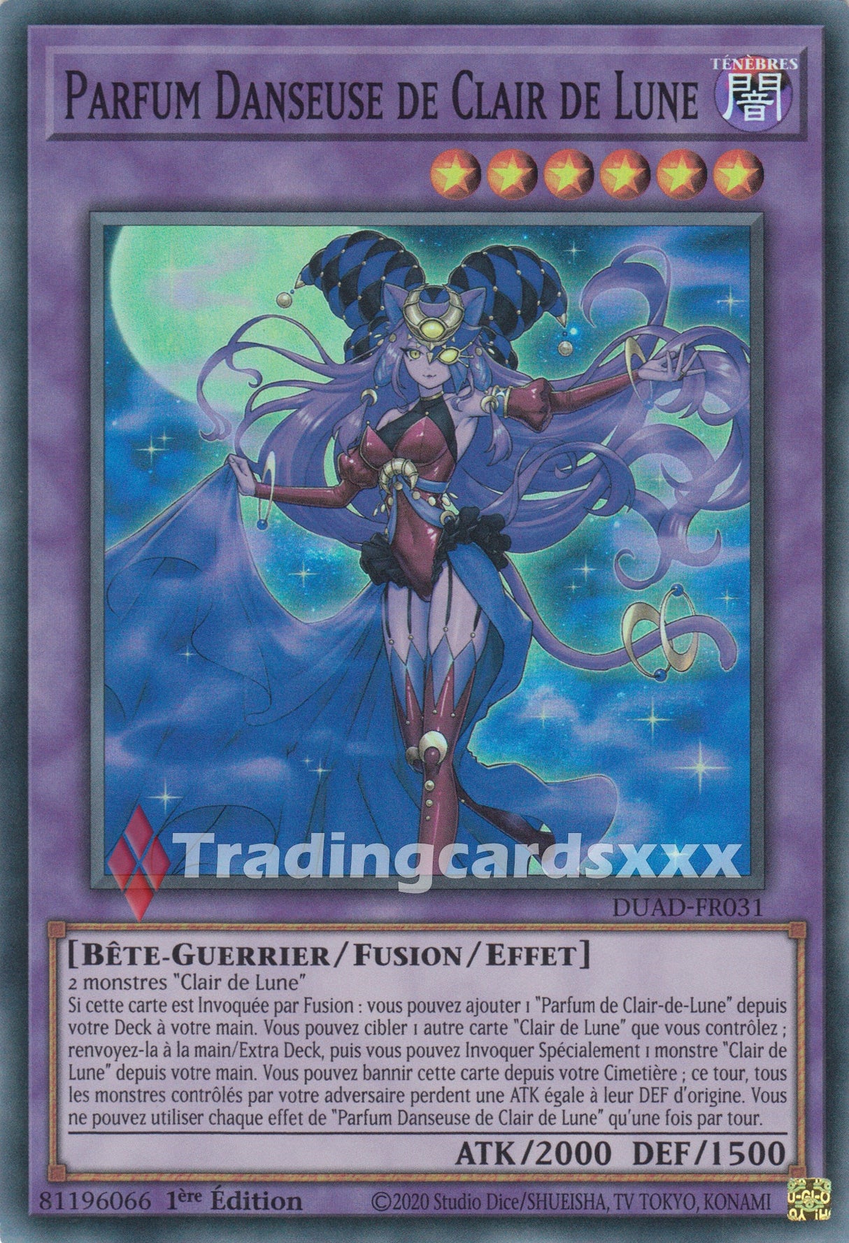 Yu-Gi-Oh! Parfum Danseuse de Clair de Lune : SR DUAD-FR031