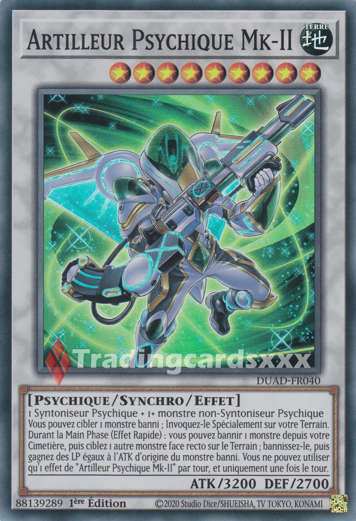Yu-Gi-Oh! Artilleur Psychique Mk-II : SR DUAD-FR040