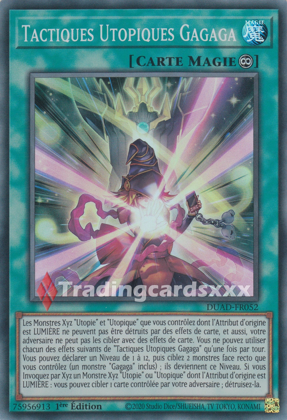 Yu-Gi-Oh! Tactiques Utopiques Gagaga : SR DUAD-FR052