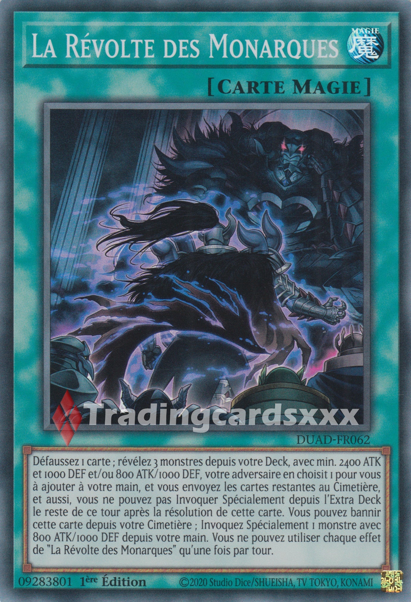 Yu-Gi-Oh! La Révolte des Monarques : SR DUAD-FR062