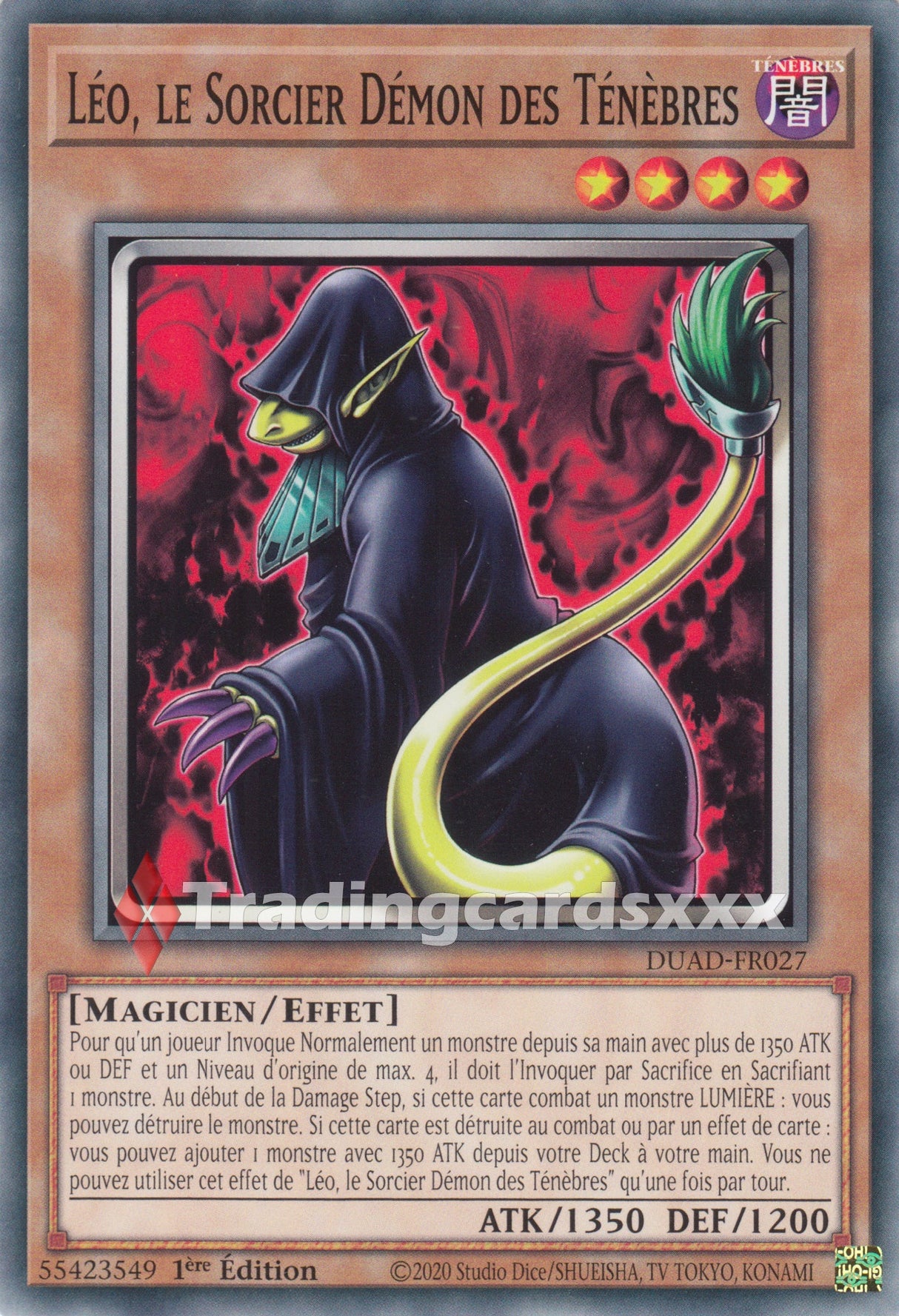 Yu-Gi-Oh! Léo, le Sorcier Démon des Ténèbres : C DUAD-FR027