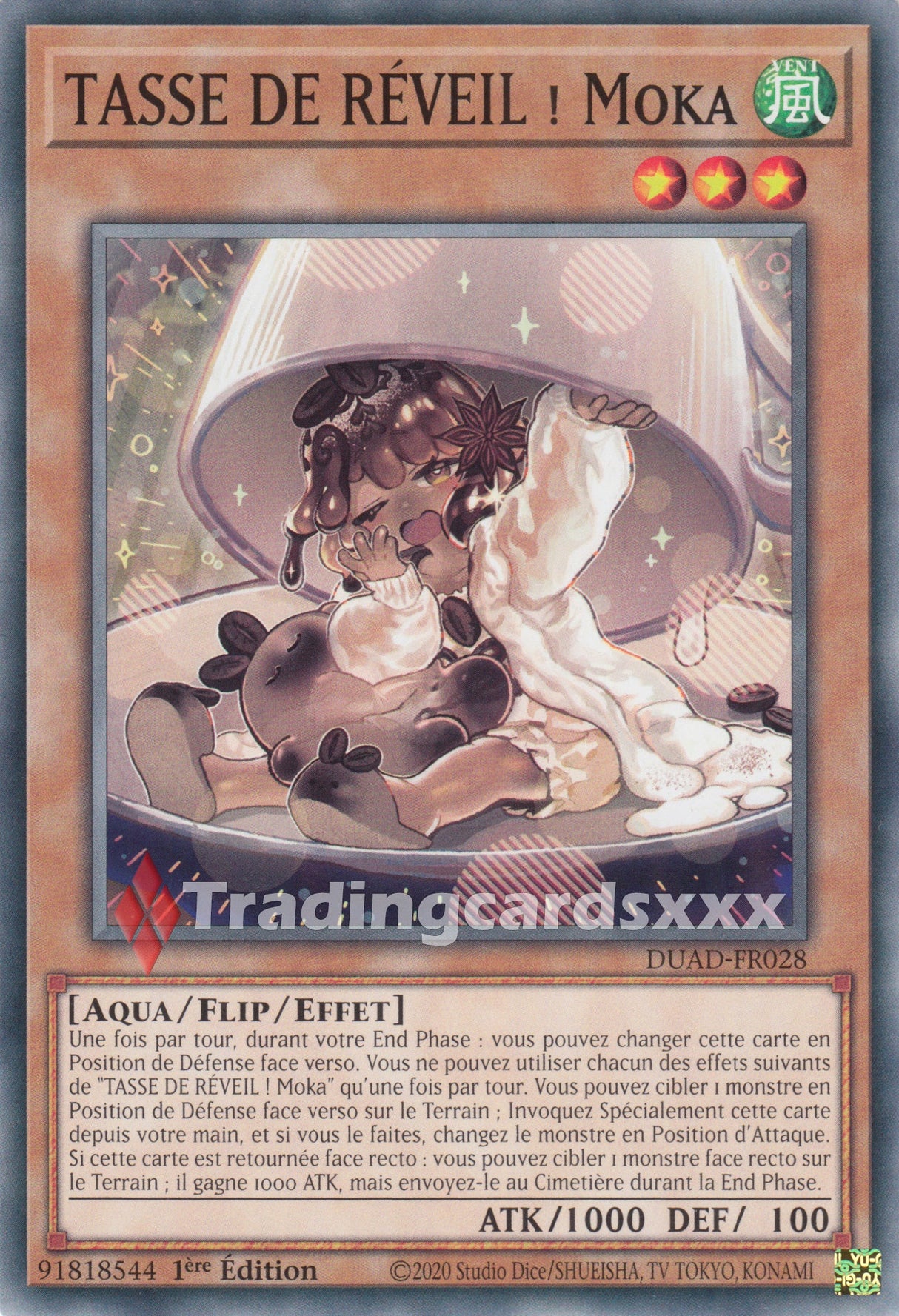 Yu-Gi-Oh! TASSE DE RÉVEIL ! Moka : C DUAD-FR028