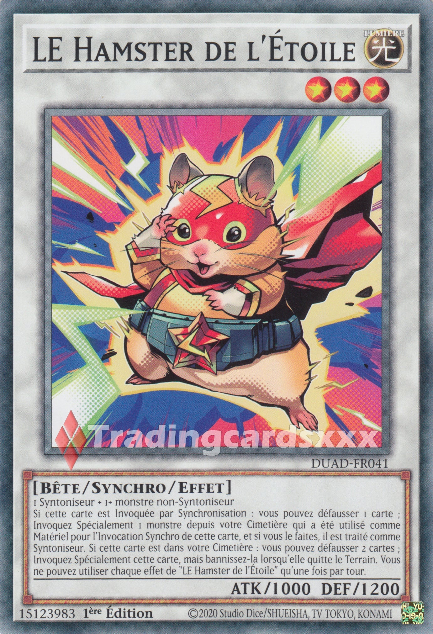 Yu-Gi-Oh! LE Hamster de l'Étoile : C DUAD-FR041