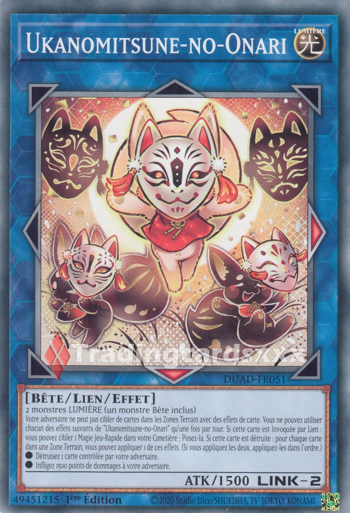 Yu-Gi-Oh! Ukanomitsune-no-Onari : C DUAD-FR051