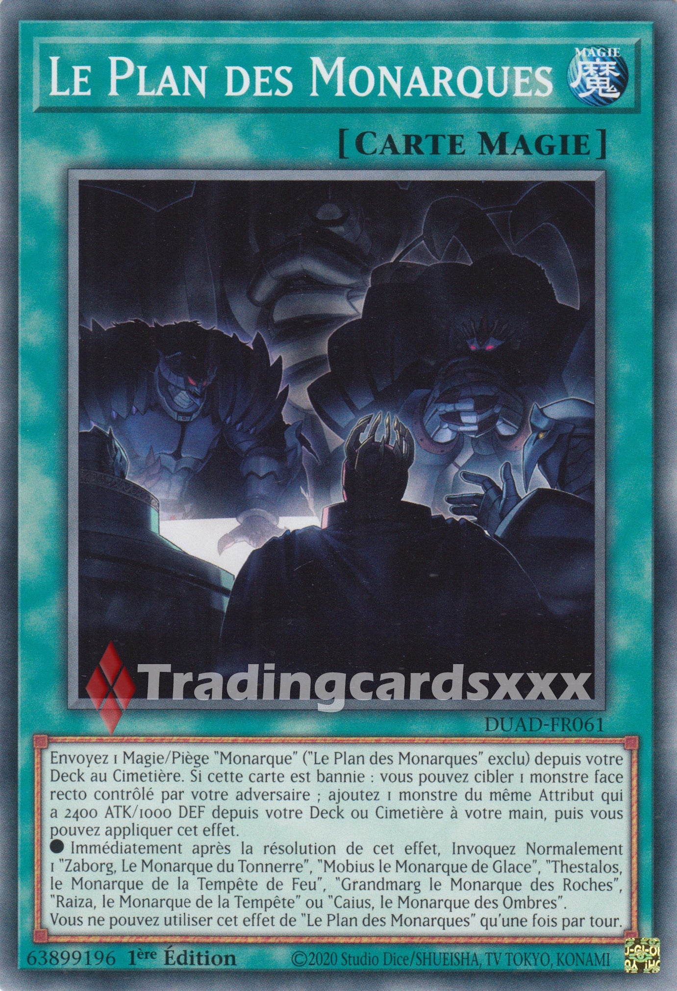Yu-Gi-Oh! Le Plan des Monarques : C DUAD-FR061