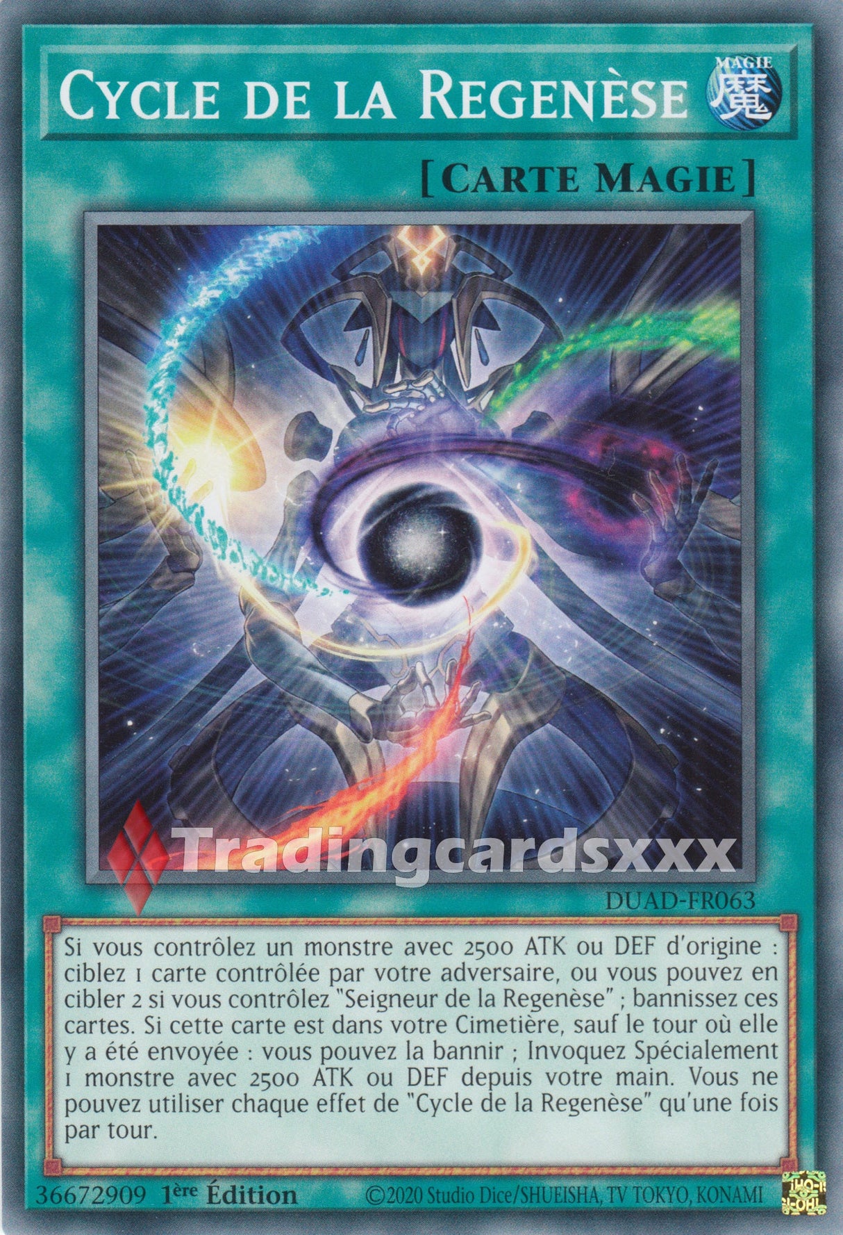 Yu-Gi-Oh! Cycle de la Regenèse : C DUAD-FR063