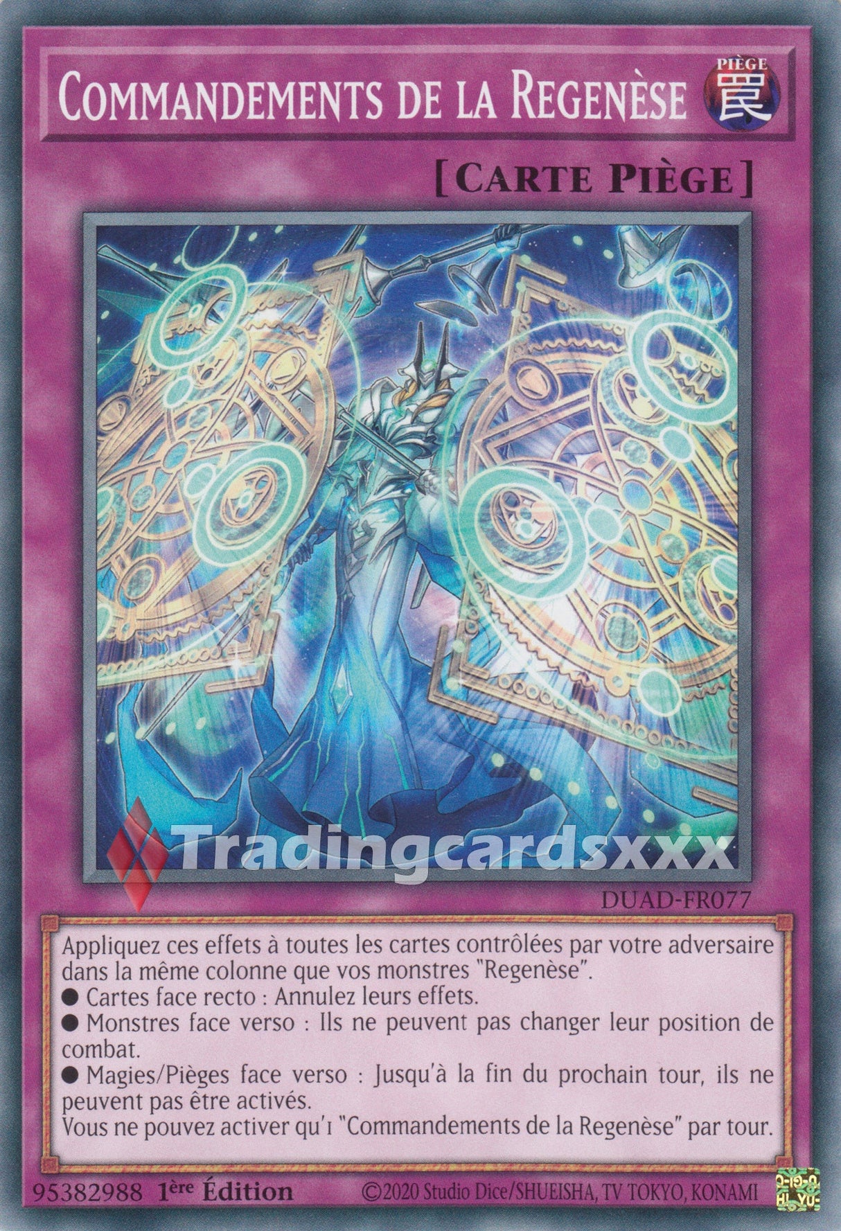 Yu-Gi-Oh! Commandements de la Regenèse : C DUAD-FR077