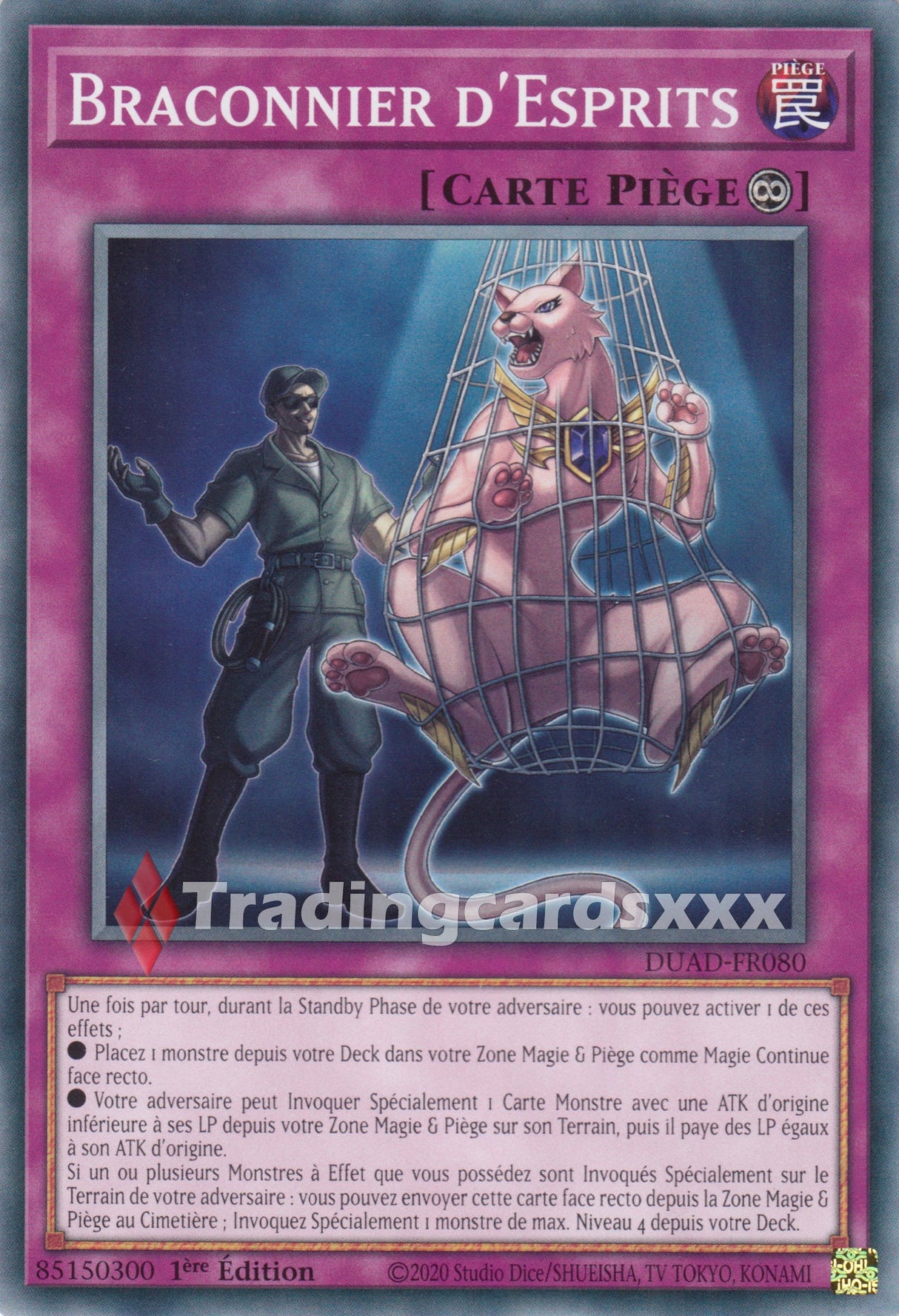 Yu-Gi-Oh! Braconnier d'Esprits : C DUAD-FR080