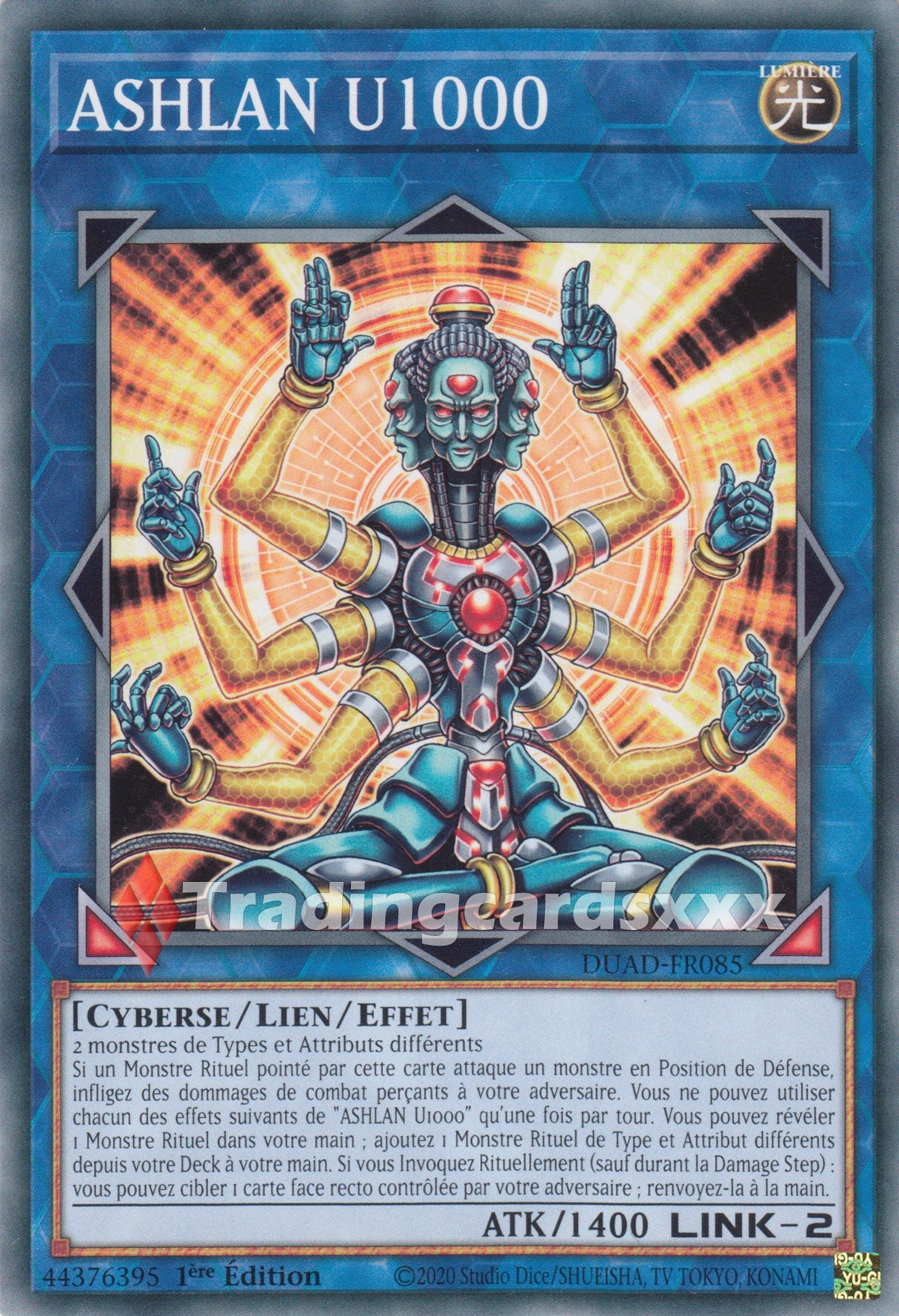Yu-Gi-Oh! ASHLAN U1000 : C DUAD-FR085