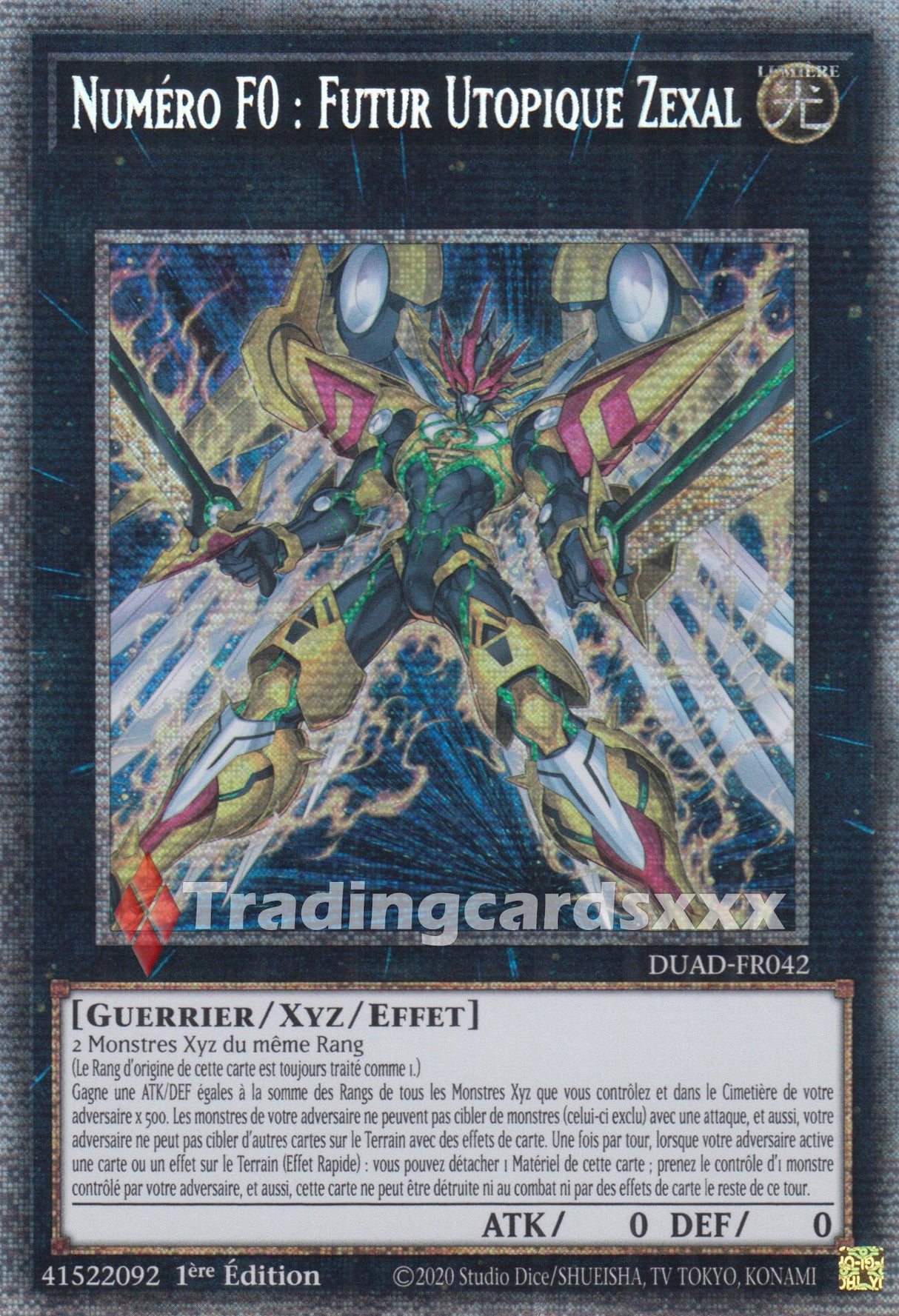 Yu-Gi-Oh! Numéro F0 : Futur Utopique Zexal : STAR DUAD-FR042