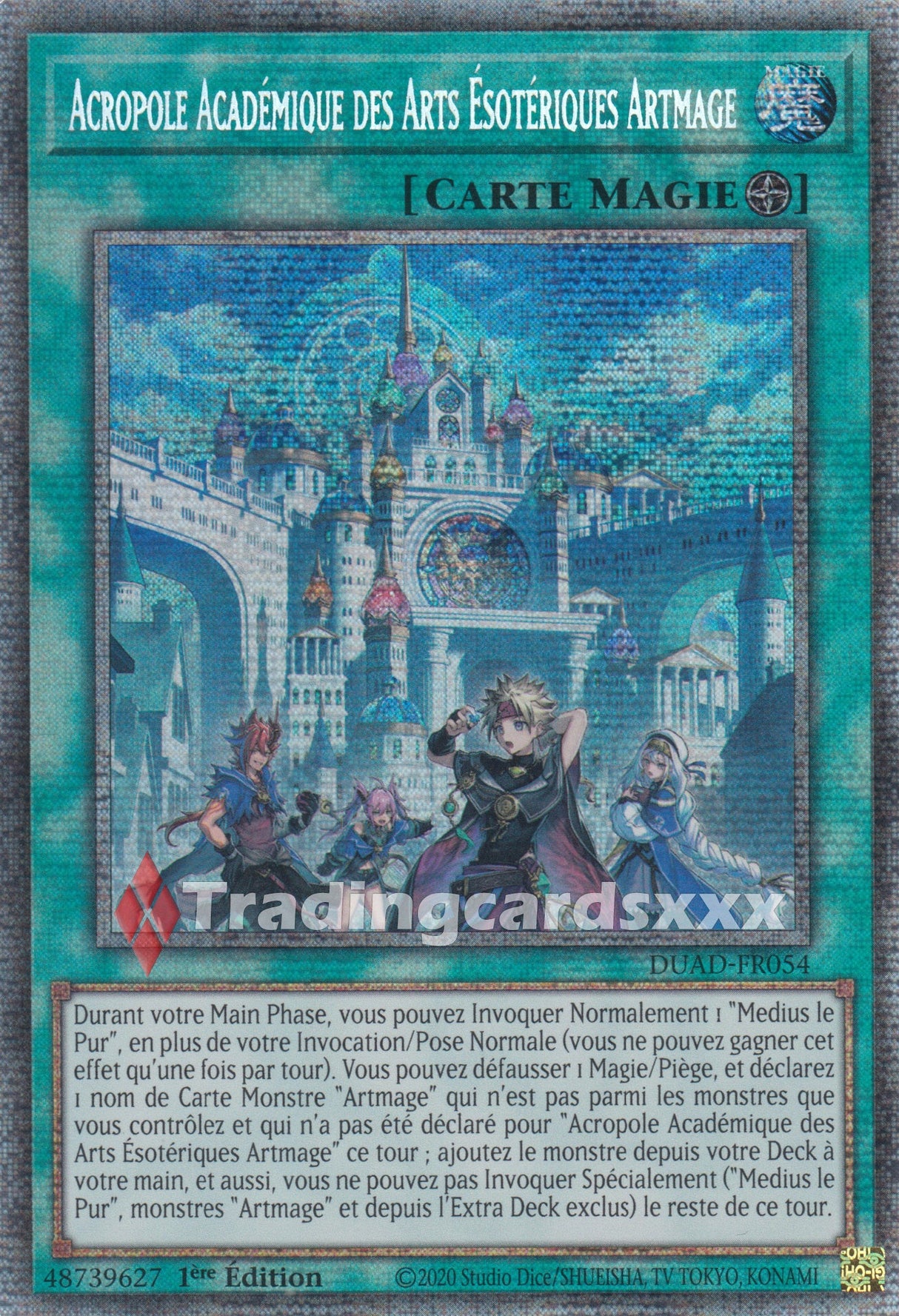 Yu-Gi-Oh! Acropole Académique des Arts Ésotériques Artmage : STAR DUAD-FR054