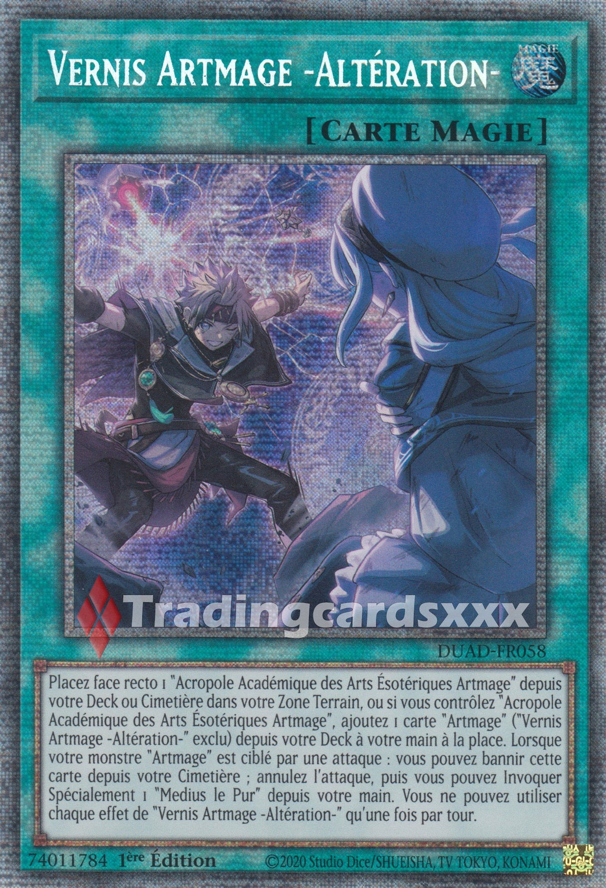 Yu-Gi-Oh! Vernis Artmage -Altération- : STAR DUAD-FR058