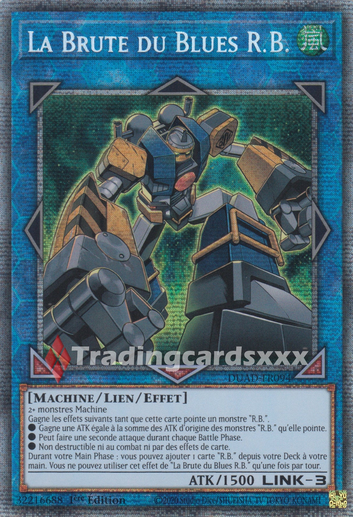 Yu-Gi-Oh! La Brute du Blues R.B. : STAR DUAD-FR094