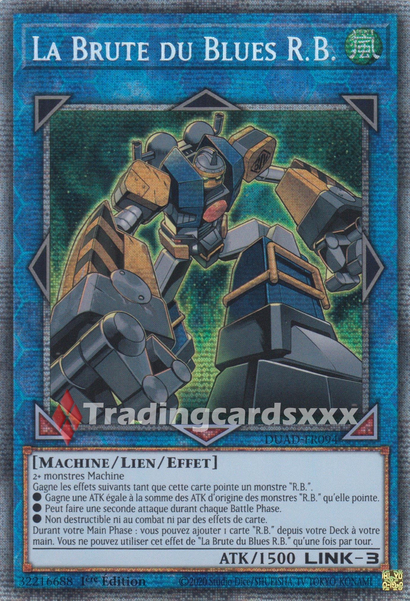 Yu-Gi-Oh! La Brute du Blues R.B. : STAR DUAD-FR094