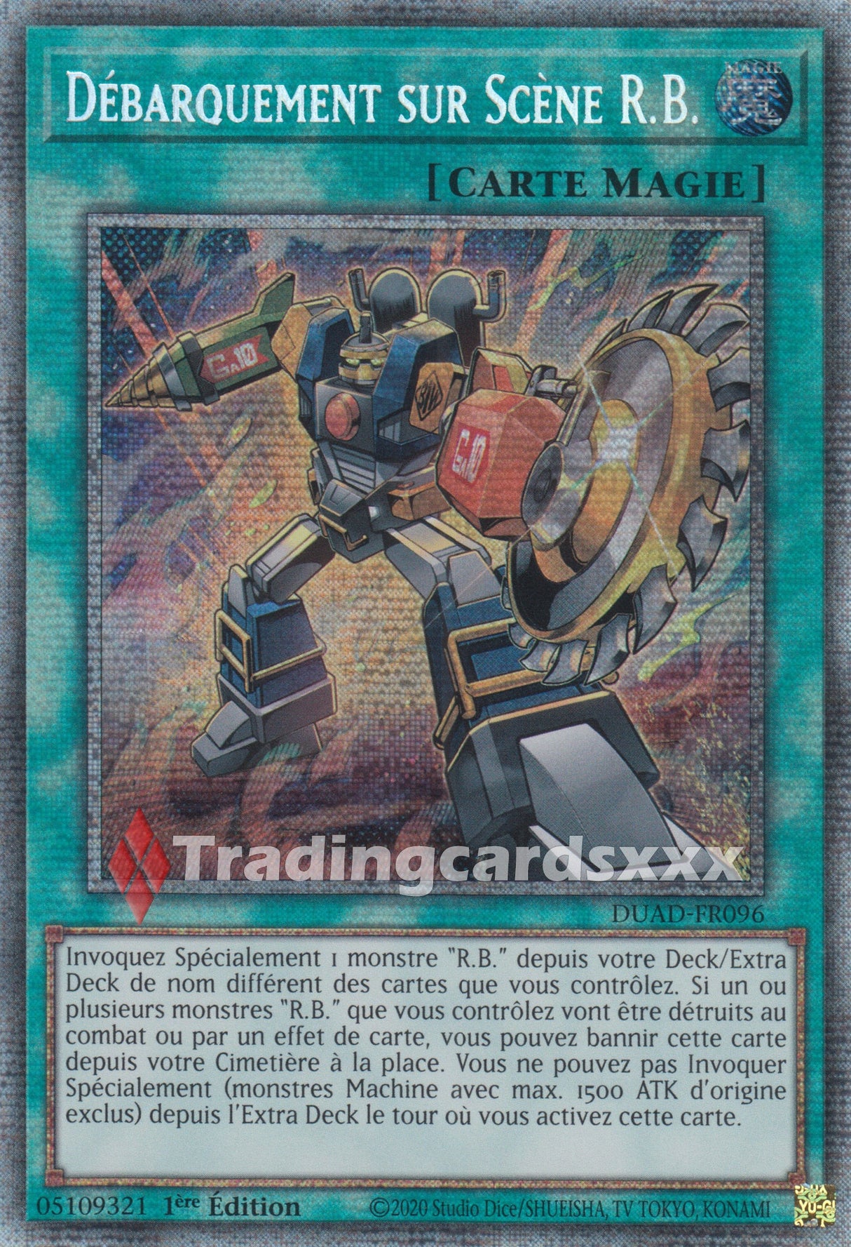 Yu-Gi-Oh! Débarquement sur Scène R.B. : STAR DUAD-FR096