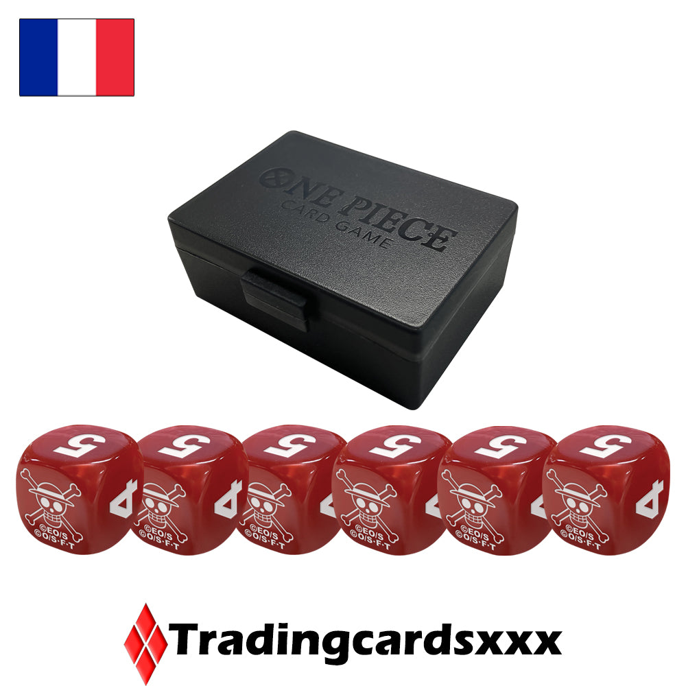 One Piece - Boite de 6 dés : Official Dice and Dice Case Set