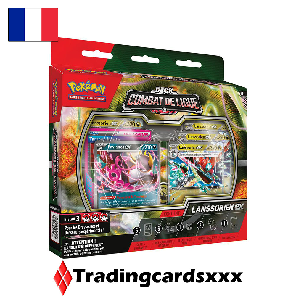 Pokémon - Deck Combat de Ligue Avril 2025 : Lanssorien ex