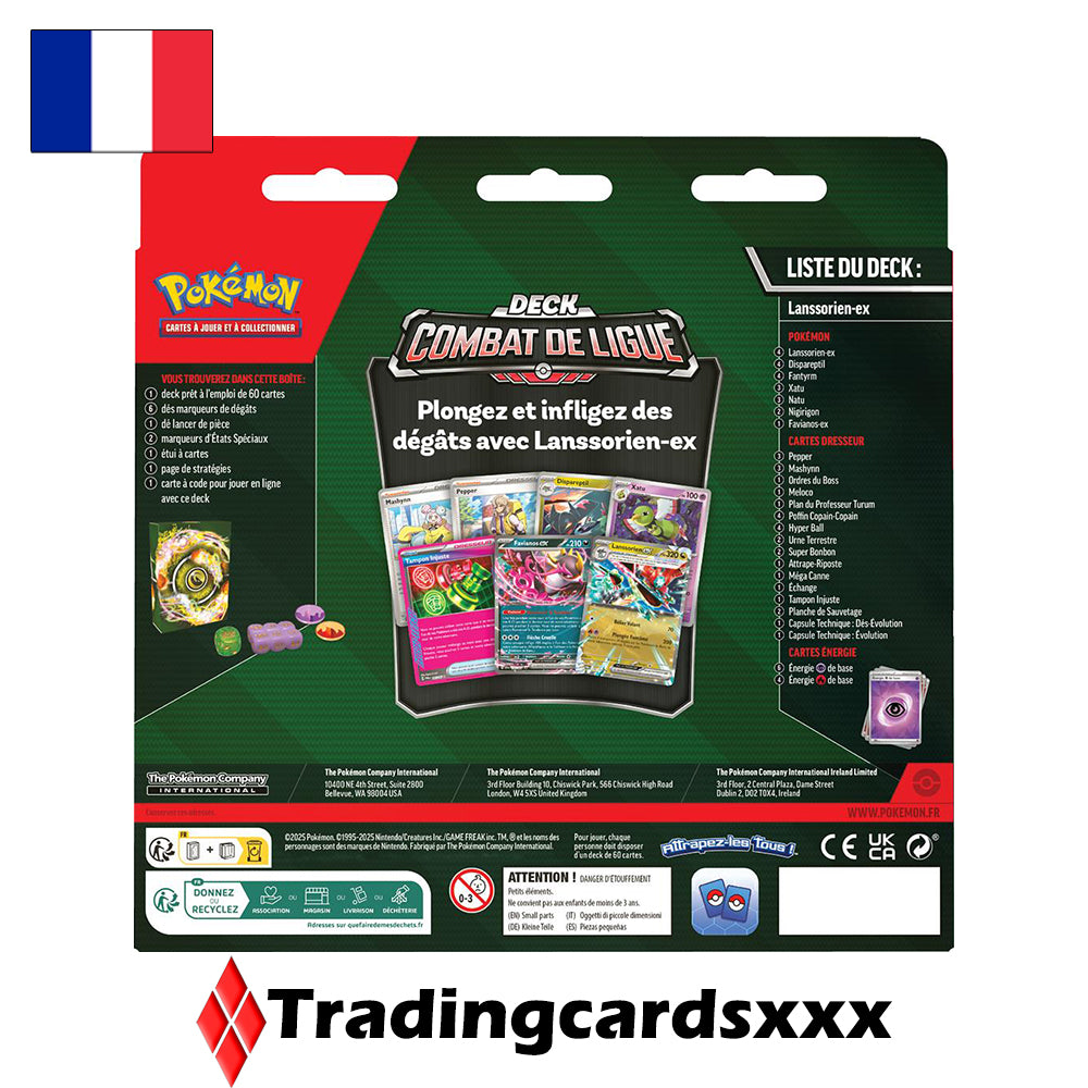 Pokémon - Deck Combat de Ligue Avril 2025 : Lanssorien ex