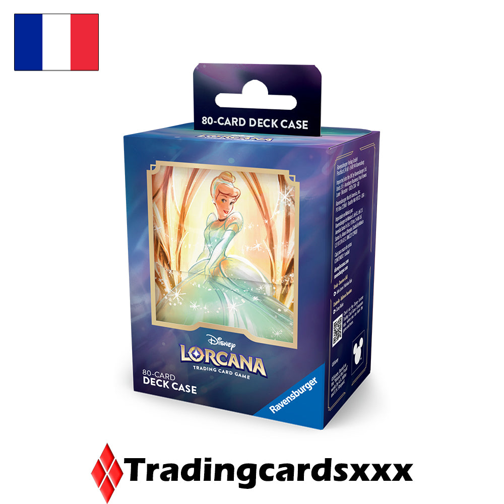 Disney Lorcana TCG - Deck Box 80 Cartes : Cendrillon