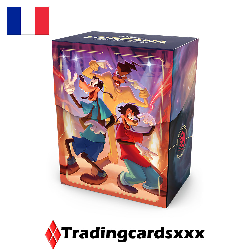 Disney Lorcana TCG - Deck Box 80 Cartes : Dingo & Max