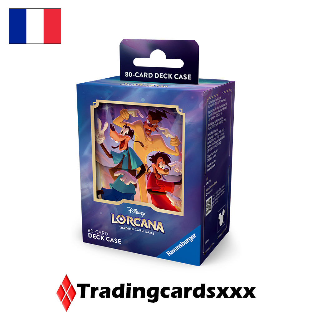 Disney Lorcana TCG - Deck Box 80 Cartes : Dingo & Max