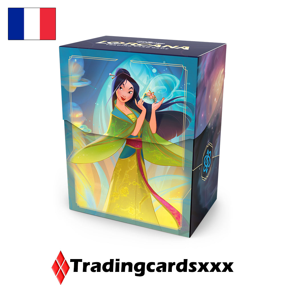 Disney Lorcana TCG - Deck Box 80 Cartes : Mulan