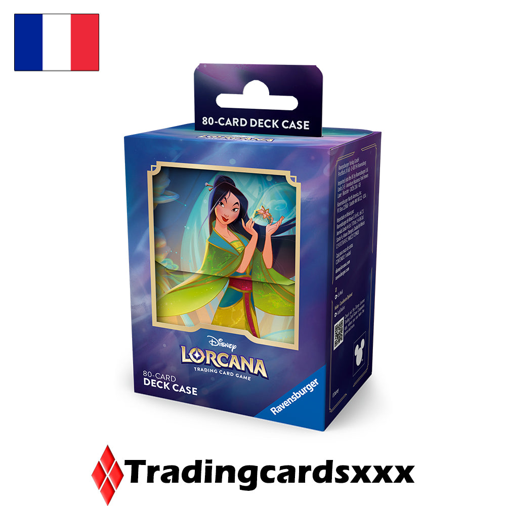 Disney Lorcana TCG - Deck Box 80 Cartes : Mulan