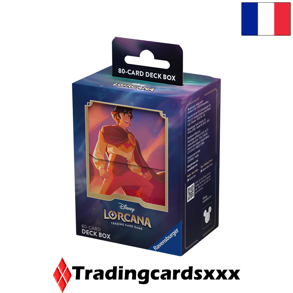 Disney Lorcana TCG - Deck Box 80 Cartes : Aladdin