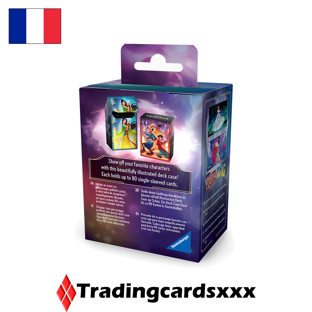 Disney Lorcana TCG - Deck Box 80 Cartes : Dingo & Max