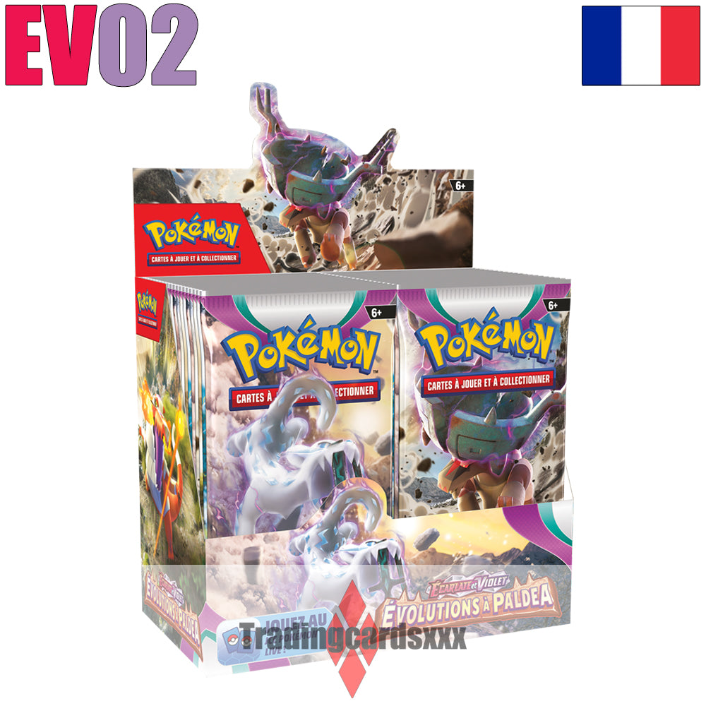 Pokémon - Display / Boite de 36 boosters EV02 : Évolutions à Paldea