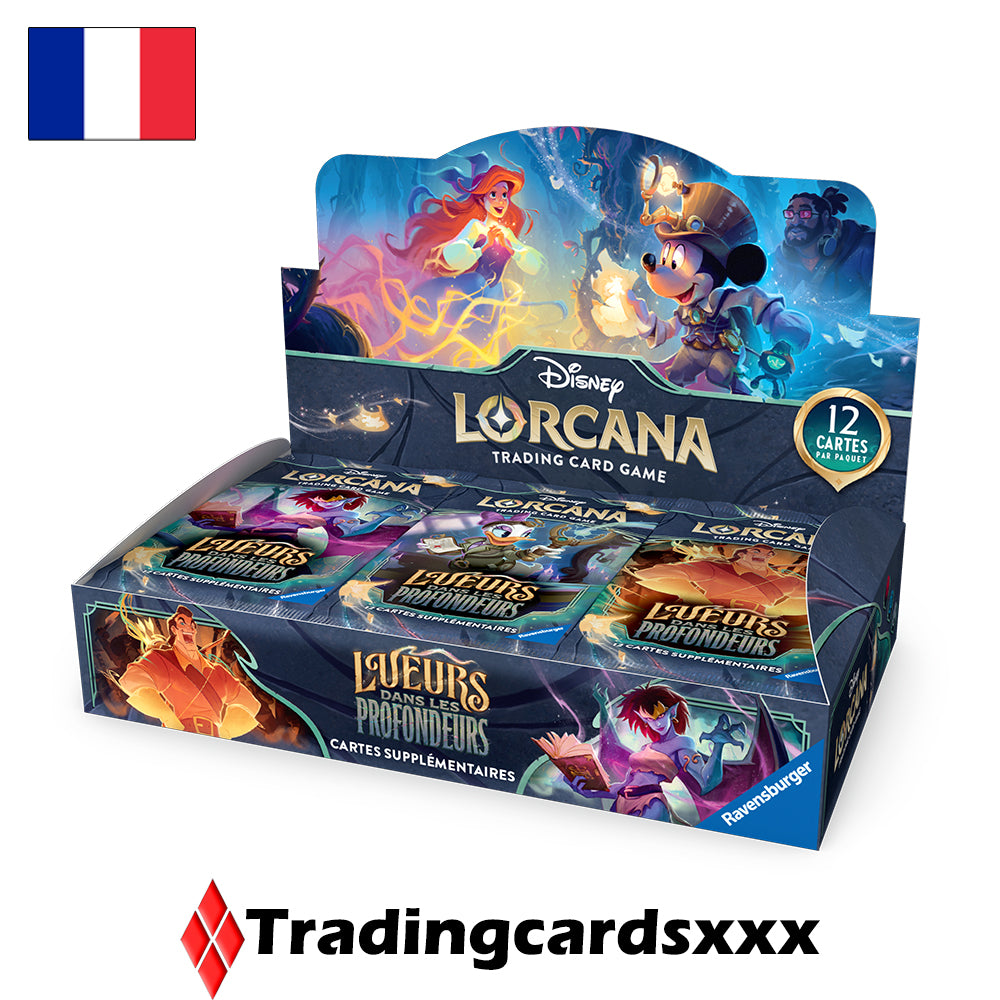 Disney Lorcana TCG - Carton de 4 displays Chapitre 10 : Lueurs dans les Profondeurs