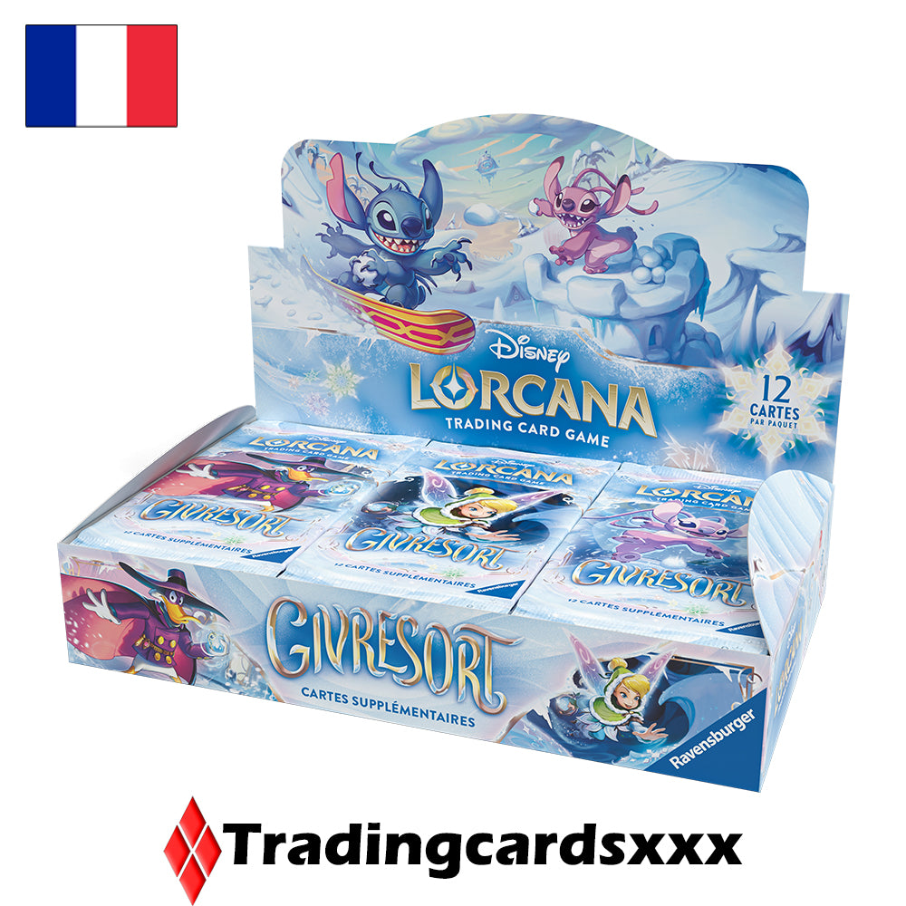 Disney Lorcana TCG - Carton de 4 displays Chapitre 11 : Givresort