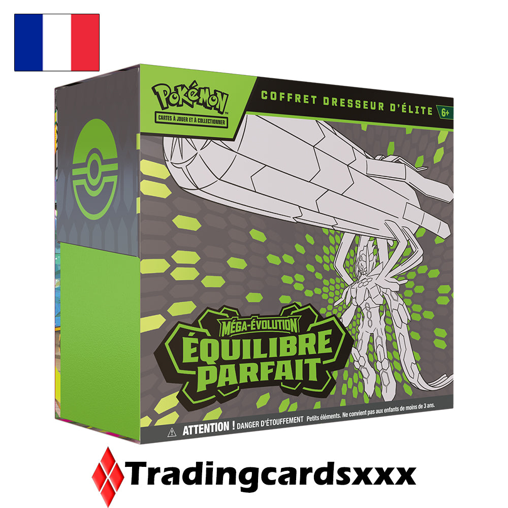 Pokémon - Coffret Dresseur d'Élite ME03 Équilibre Parfait : Méga Zygarde