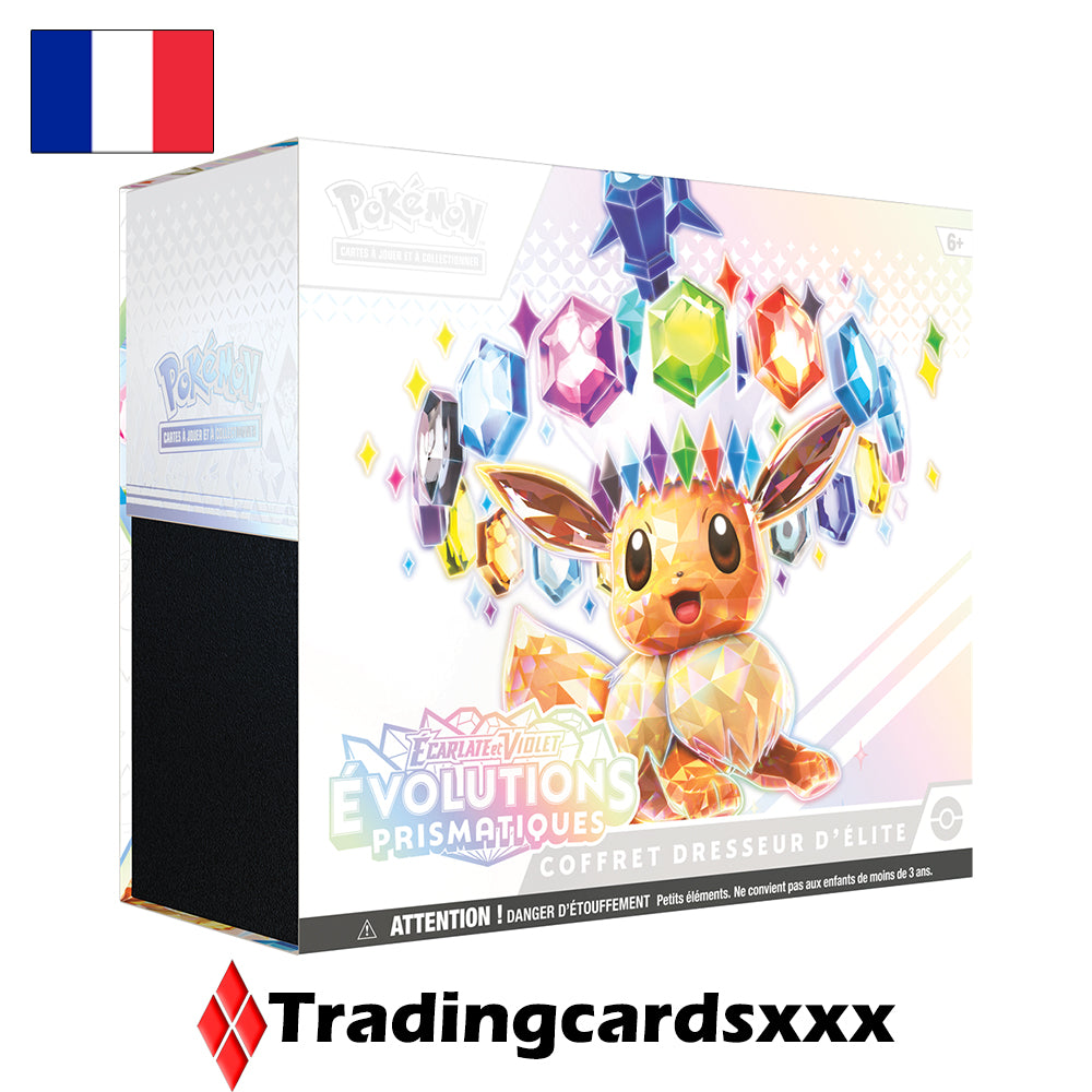 Pokémon - Coffret Dresseur d'Élite EV08.5 Évolutions Prismatiques : Évoli