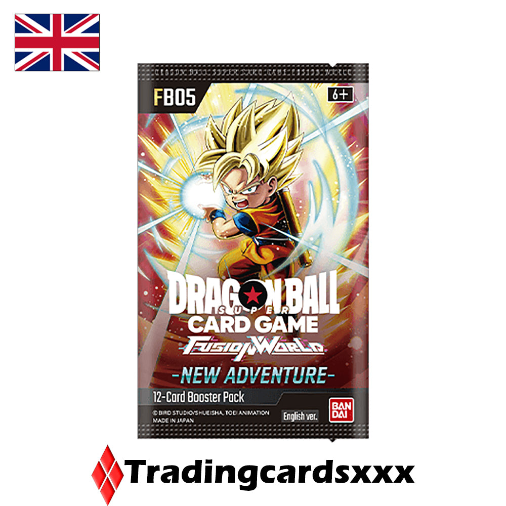 Dragon Ball Super Fusion World - Display / boite de 24 boosters FB05 : New Adventure - VERSION ANGLAISE