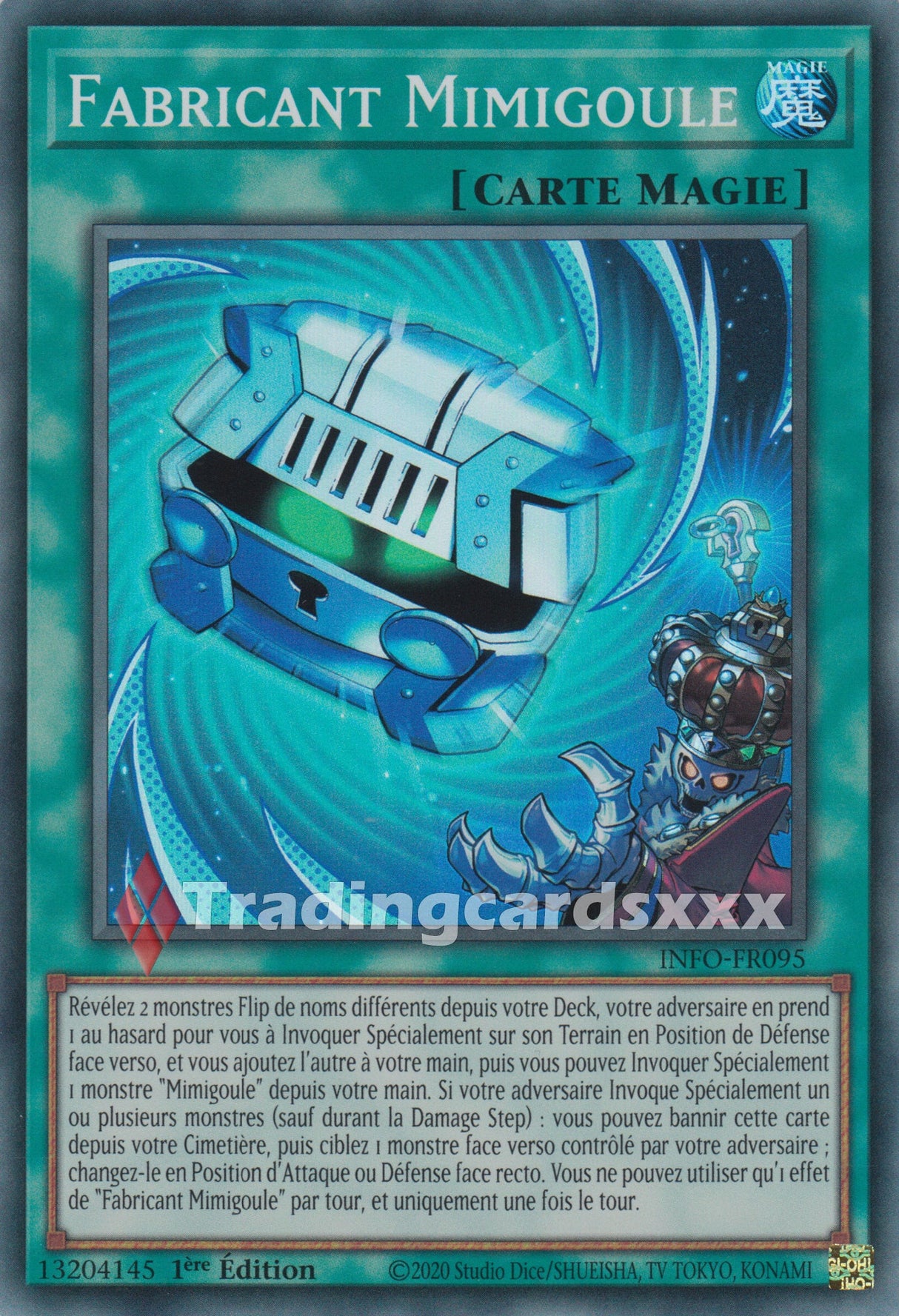 Yu-Gi-Oh! Fabricant Mimigoule : SR INFO-FR095